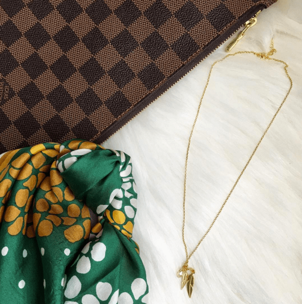 Audaviv Feather Necklace